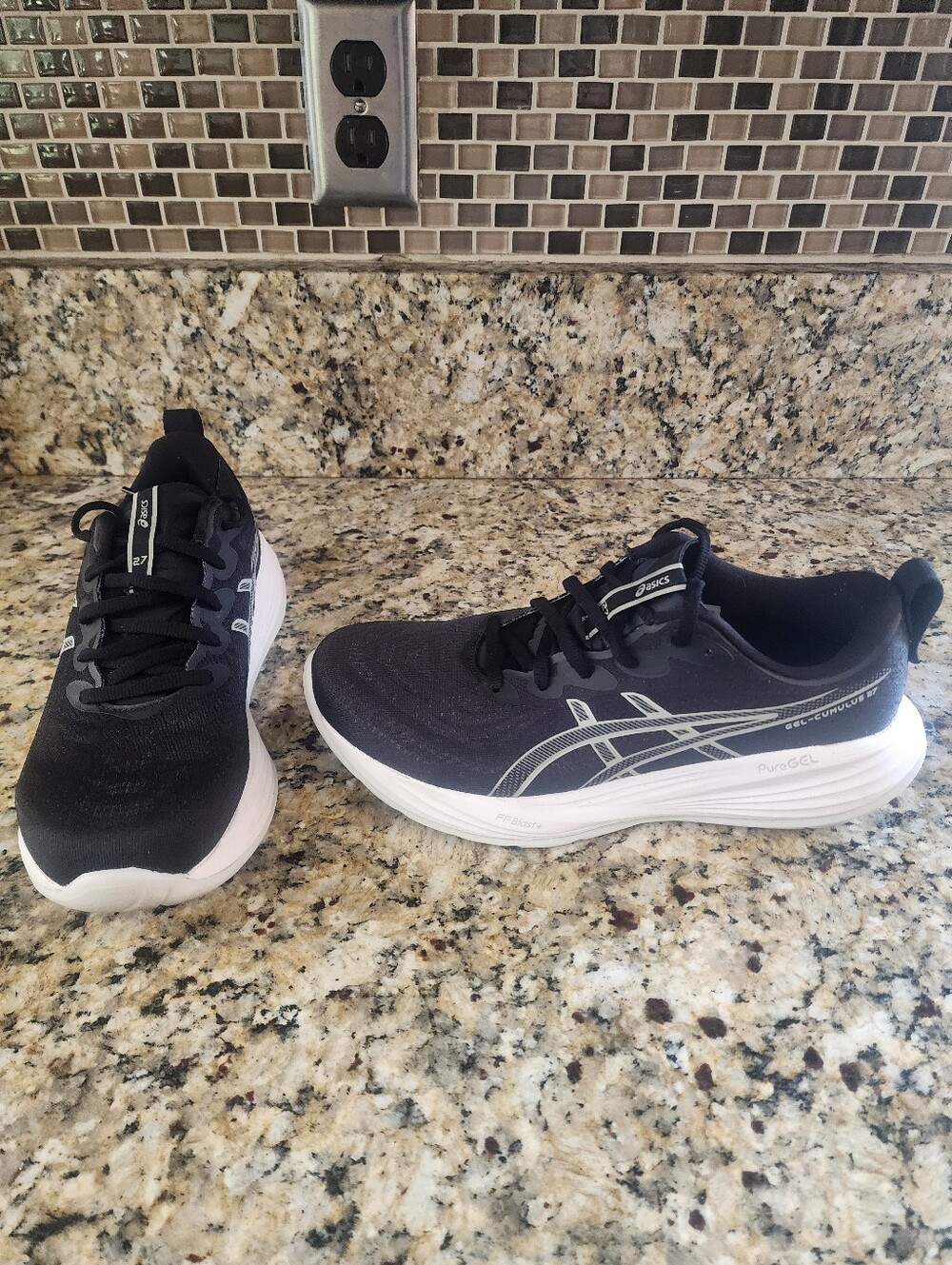 Women New Black Asics Shoes Gel-cumulus 27 9.5 Running